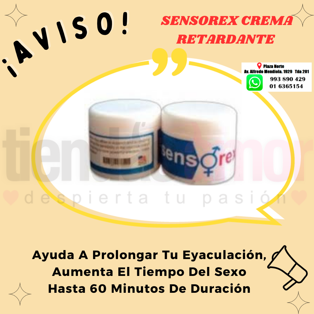 SENSOREX RETARDANTE EN CREMA 993890429